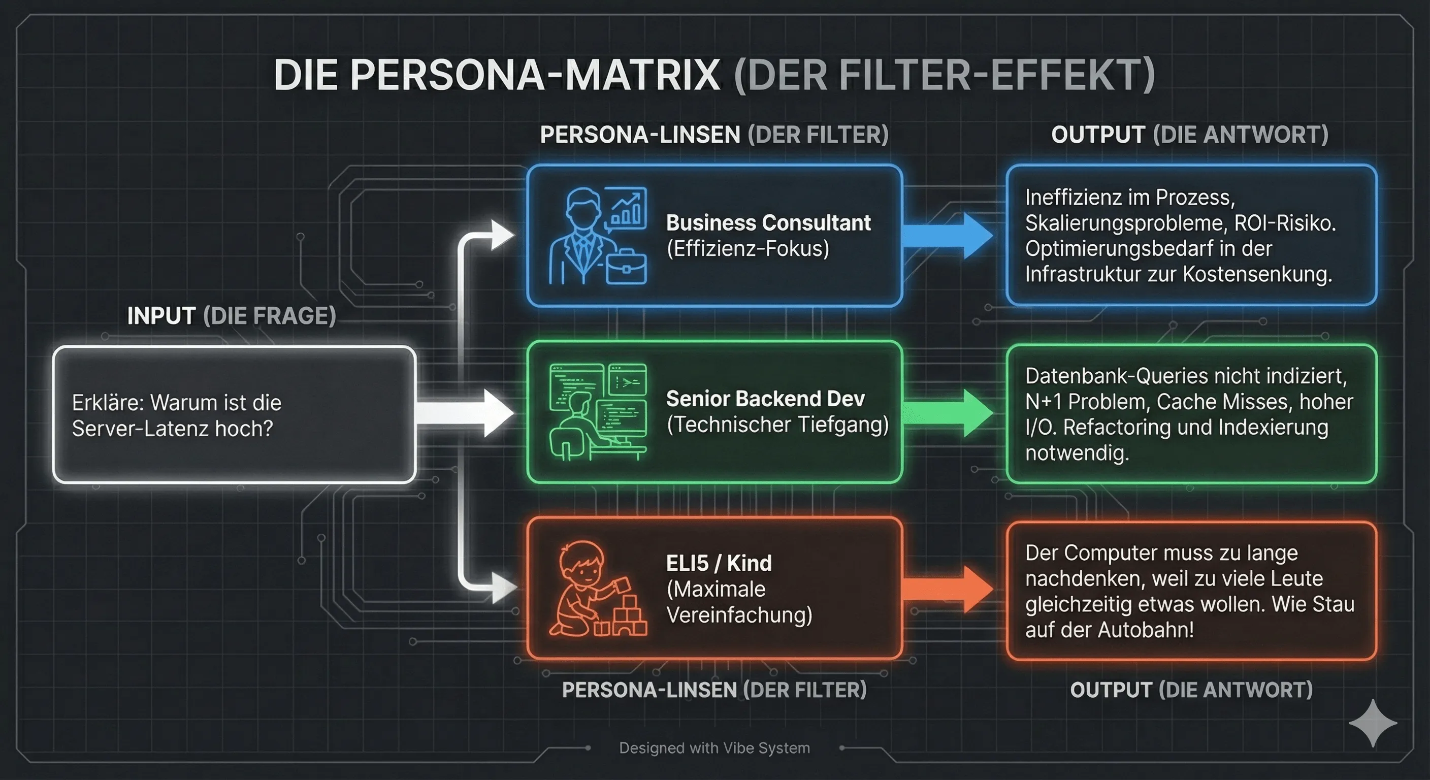 Persona eines Prompts; mit Gemini generiert.