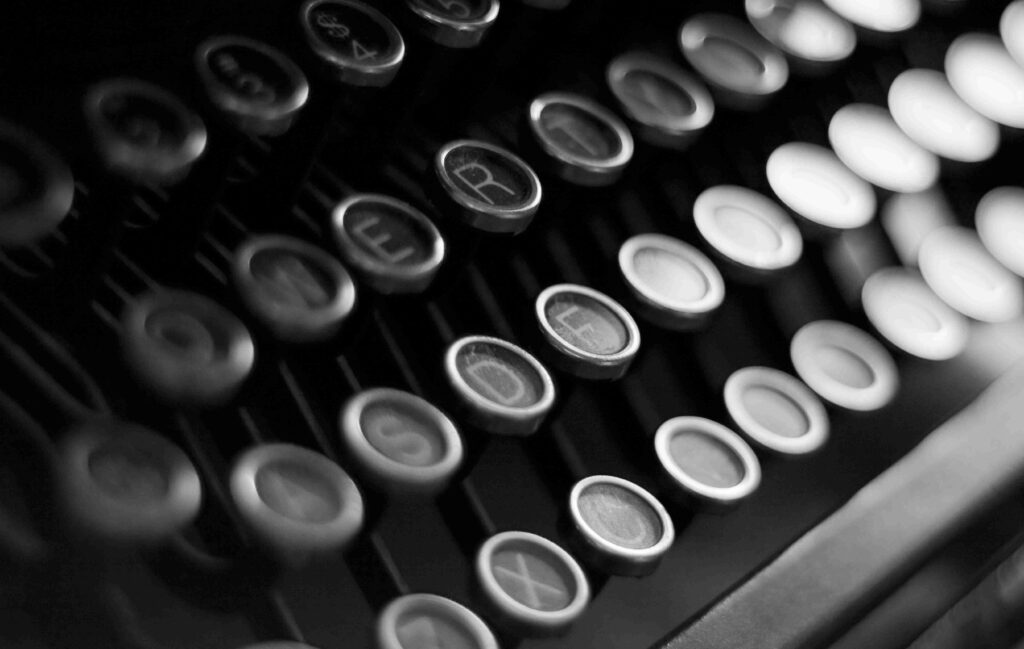 typewriter contact c morgan